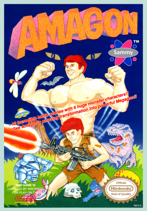 Amagon (USA) box art